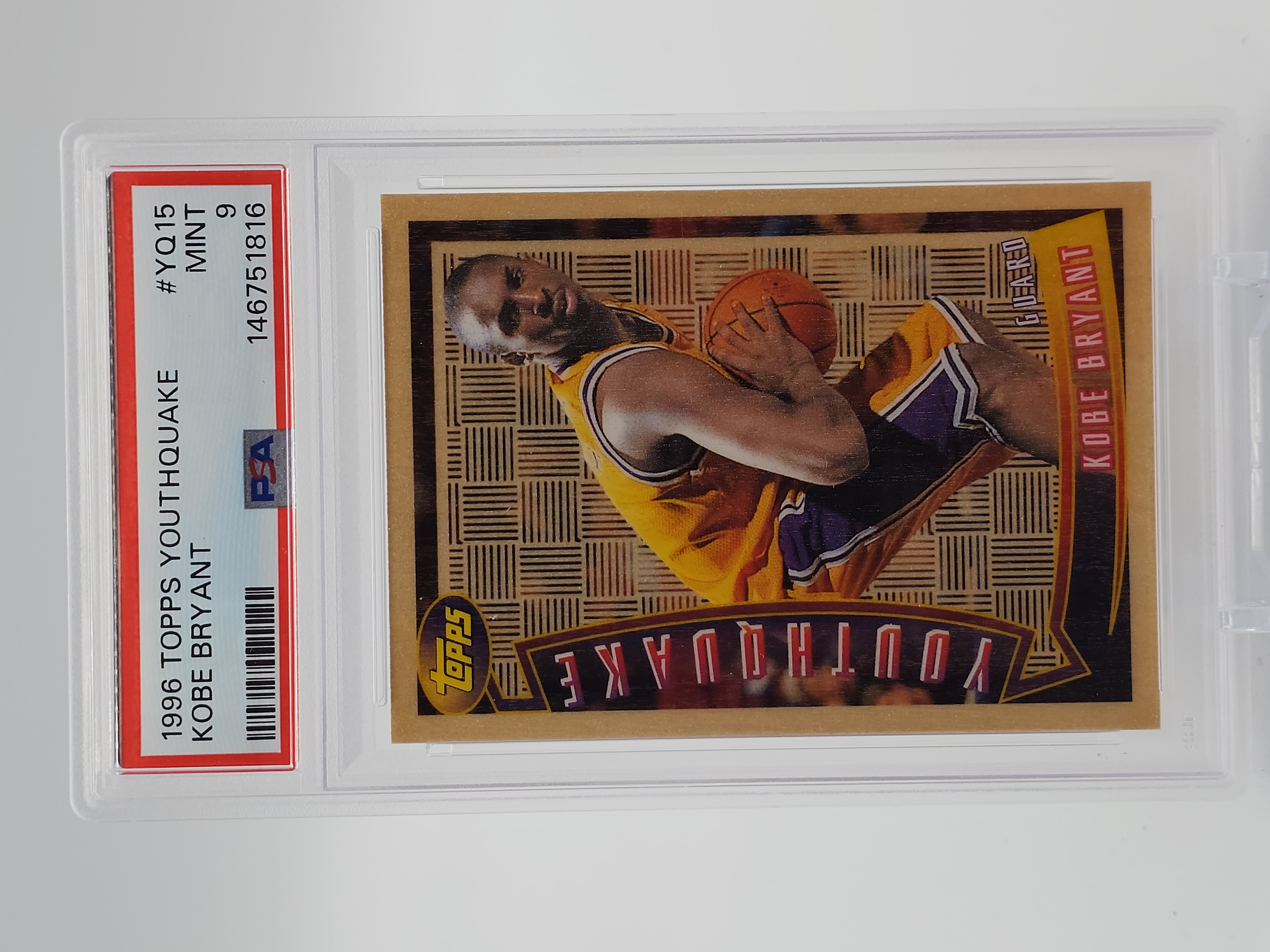 Kobe Bryant 1996 Topps #YQ15 Youthquake Price Guide - Sports Card
